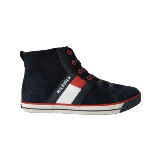 Tommy Hilfiger S3258 AMMIE4C Μπλε μποτάκι με φερμουάρ για αγόρι