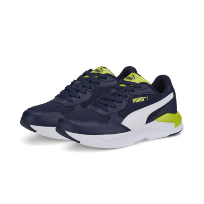 Puma X-ray Speed Lite Μπλε- Lime αθλητικό με κορδόνι