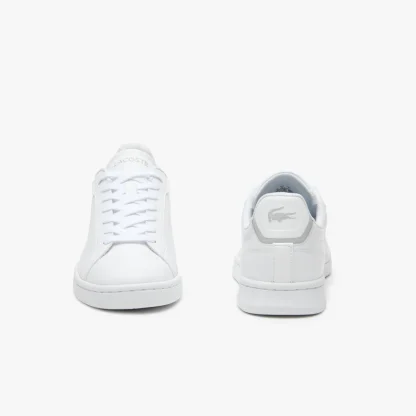 Lacoste Carnaby Pro Λευκό Sneaker με κορδόνι