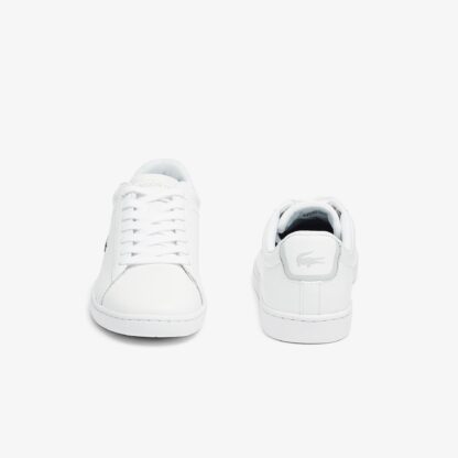 Lacoste Carnaby Evo Λευκό Sneaker με κορδόνι