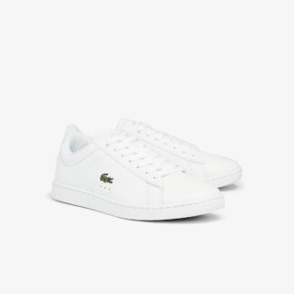 Lacoste Carnaby Evo Λευκό Sneaker με κορδόνι