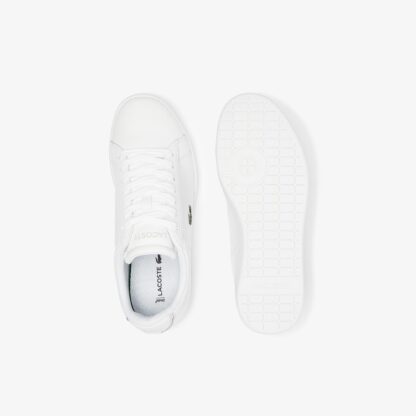 Lacoste Carnaby Evo Λευκό Sneaker με κορδόνι