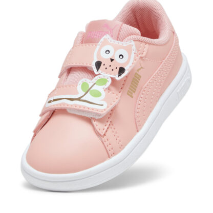 Puma Smash 3.0 Owl V Ροζ Sneaker Για Κορίτσι