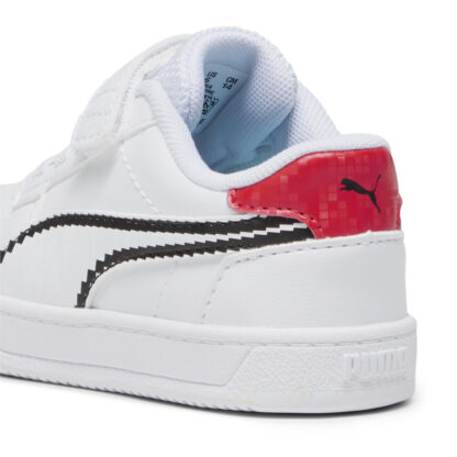 Puma Caven 2.0 Lets Play Άσπρο Μαύρο Sneaker Για Αγόρι