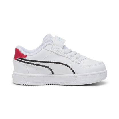 Puma Caven 2.0 Lets Play Άσπρο Μαύρο Sneaker Για Αγόρι