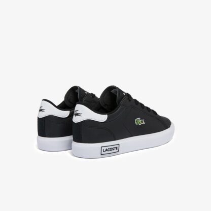 LACOSTE Powercourt Μαύρο Λευκό Sneaker Για Αγόρι