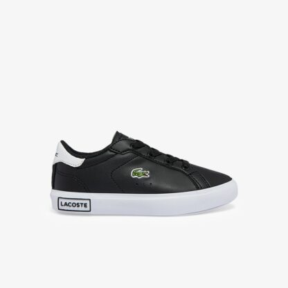 Lacoste Powercourt Μαύρο Sneaker Για Αγόρι