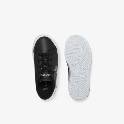 Lacoste Powercourt Μαύρο Sneaker Για Αγόρι