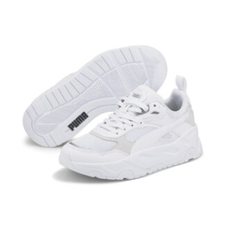 Puma Trinity Jr Λευκό Sneaker Για Κορίτσι