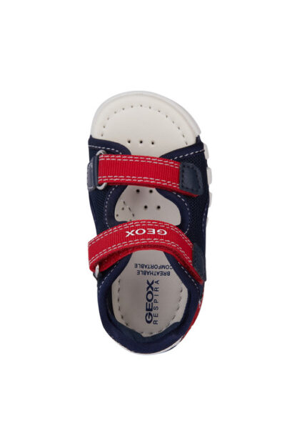 Geox B Sandal Iupidoo Μπλε Κόκκινο Πέδιλο Για Αγόρι