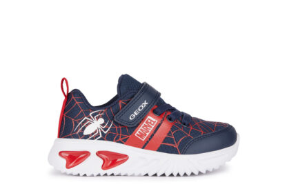 Geox J Assister Spiderman Sneaker με Φωτάκια Για Αγόρι