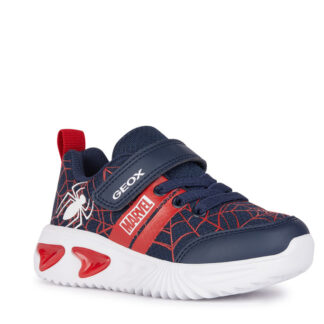 Geox J Assister Spiderman Sneaker με Φωτάκια Για Αγόρι