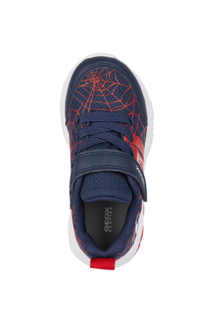 Geox J Assister Spiderman Sneaker με Φωτάκια Για Αγόρι