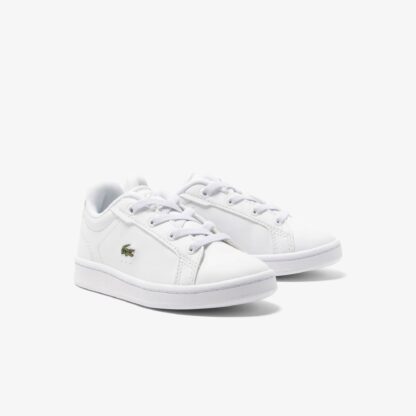 Lacoste Carnaby Pro Λευκό Sneaker Με Λάστιχο