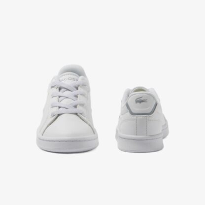 Lacoste Carnaby Pro Λευκό Sneaker Με Λάστιχο