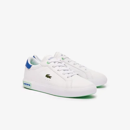 Lacoste Powercourt Λευκό Sneaker Για Αγόρι