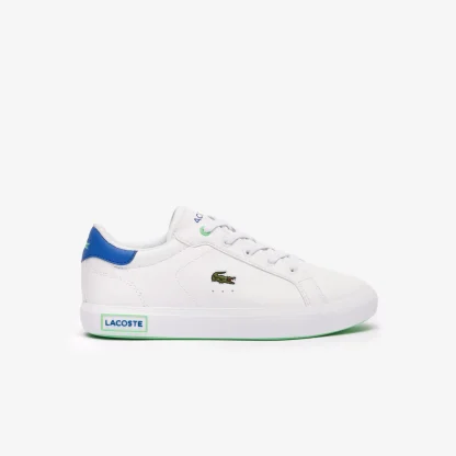 Lacoste Powercourt Λευκό Sneaker Για Αγόρι