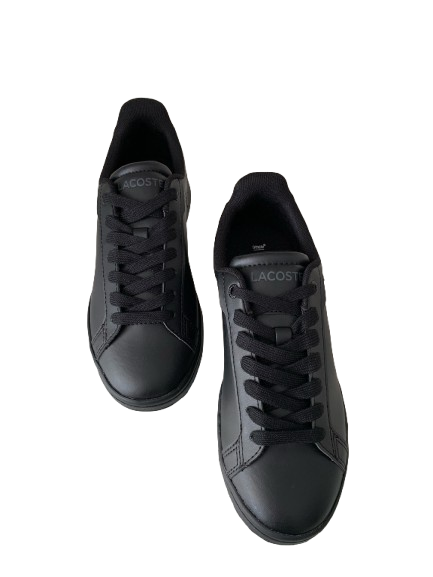 Lacoste Carnaby Pro Μαύρο Sneaker Με Κορδόνι Για Αγόρι Lacoste Carnaby Pro Μαύρο Sneaker Με Κορδόνι Για Αγόρι