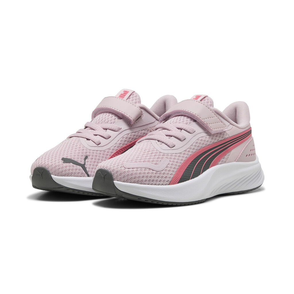 Puma Pounce Lite AC+ PS ροζ με αυτοκόλλητο Puma Pounce Lite AC+ PS ροζ με αυτοκόλλητο