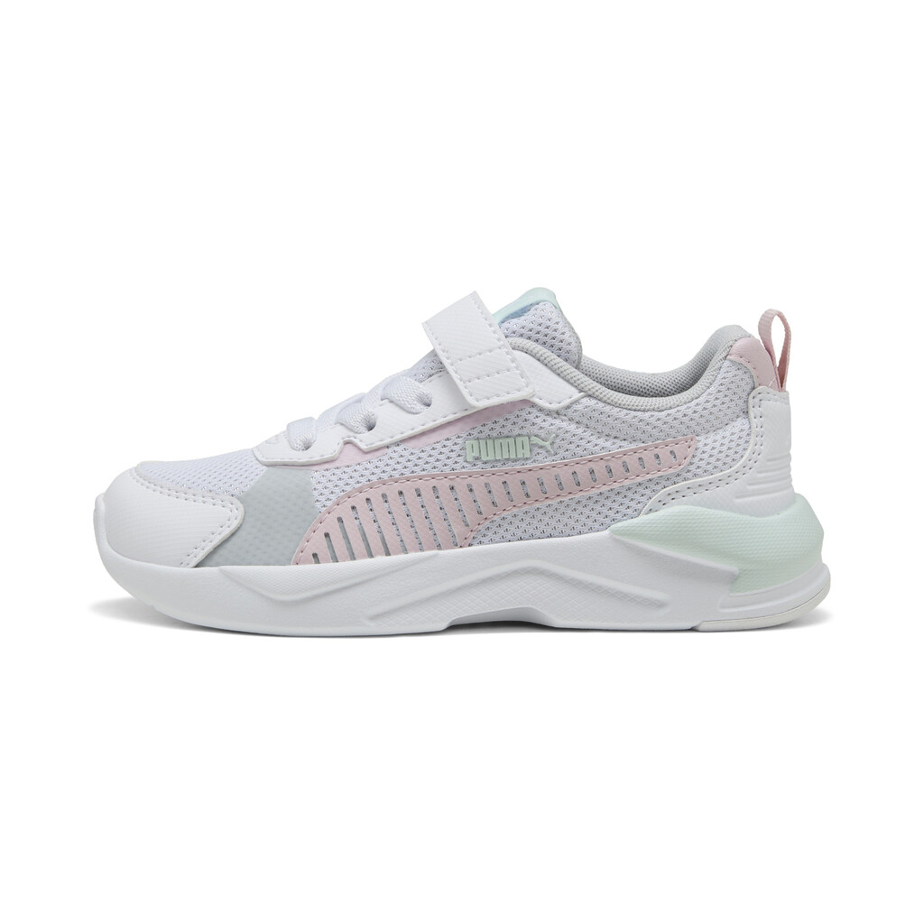 Puma X-Ray 3 LT AC+ PS λευκό ροζ με αυτοκόλλητο Puma X-Ray 3 LT AC+ PS λευκό ροζ με αυτοκόλλητο