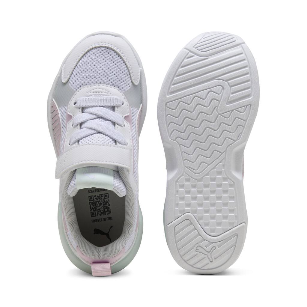 Puma X-Ray 3 LT AC+ PS λευκό ροζ με αυτοκόλλητο Puma X-Ray 3 LT AC+ PS λευκό ροζ με αυτοκόλλητο