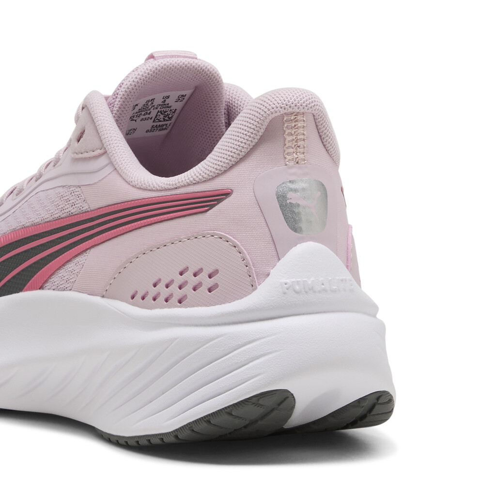 Puma Pounce Lite Jr ροζ με κορδόνι Puma Pounce Lite Jr ροζ με κορδόνι