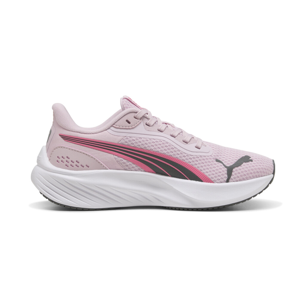 Puma Pounce Lite Jr ροζ με κορδόνι Puma Pounce Lite Jr ροζ με κορδόνι