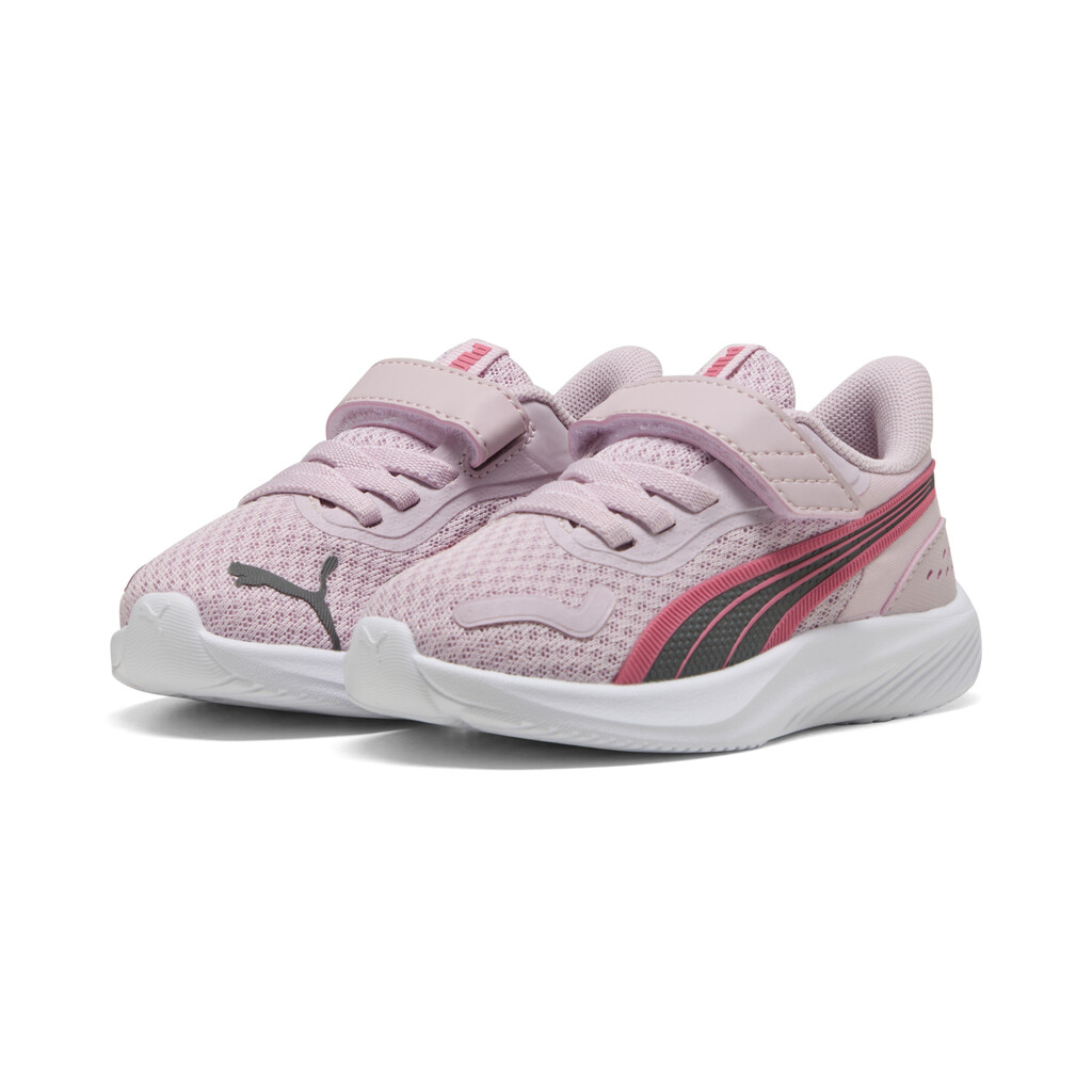 Puma Pounce AC+ Inf ροζ με αυτοκόλλητο Puma Pounce AC+ Inf ροζ με αυτοκόλλητο