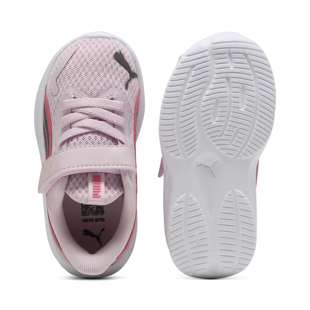 Puma Pounce AC+ Inf ροζ με αυτοκόλλητο Puma Pounce AC+ Inf ροζ με αυτοκόλλητο