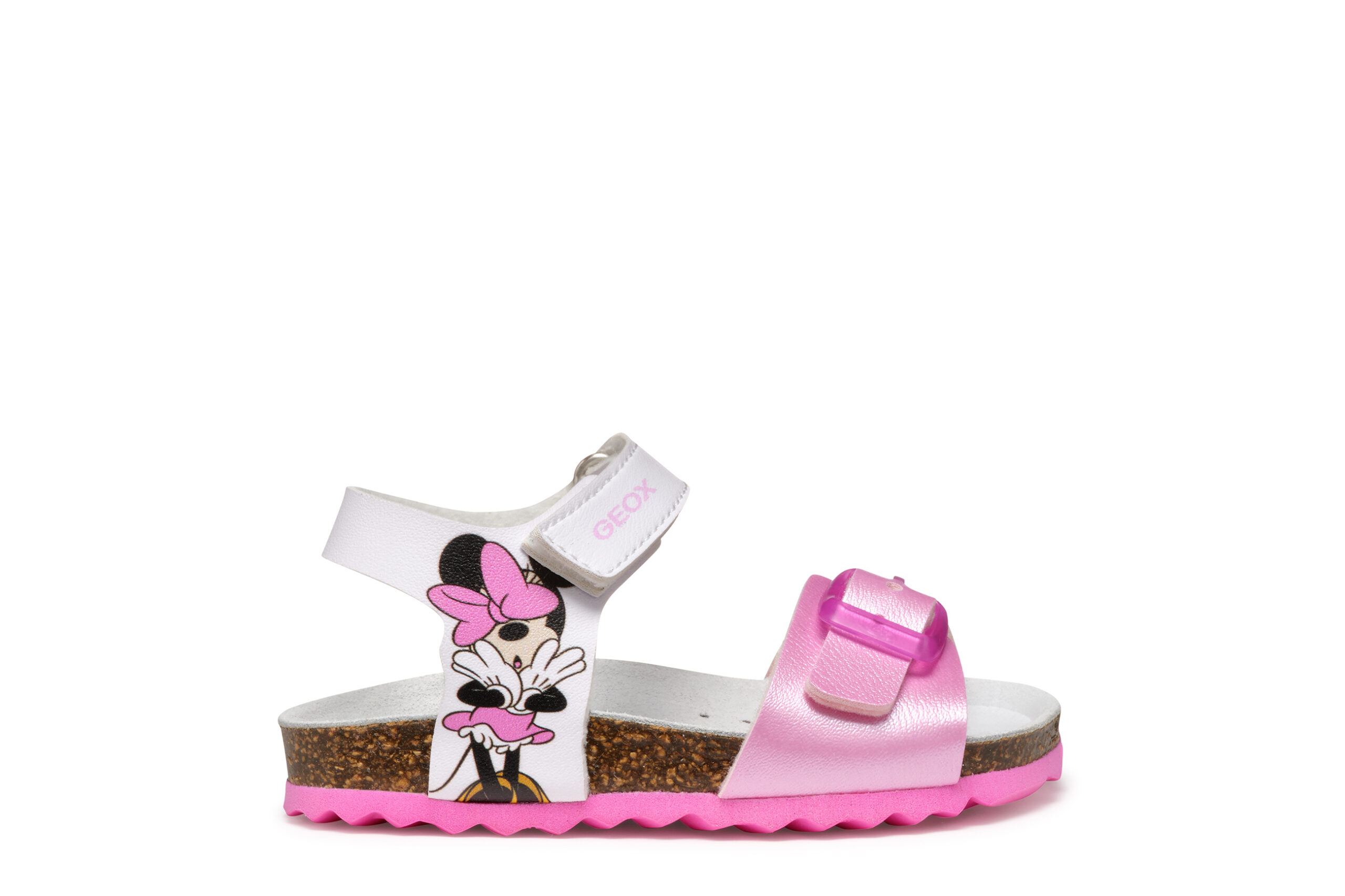 Geox B. S. Chalki Άσπρο Ροζ Πέδιλο για κορίτσι Geox B. S. Chalki Άσπρο Ροζ Πέδιλο για κορίτσι