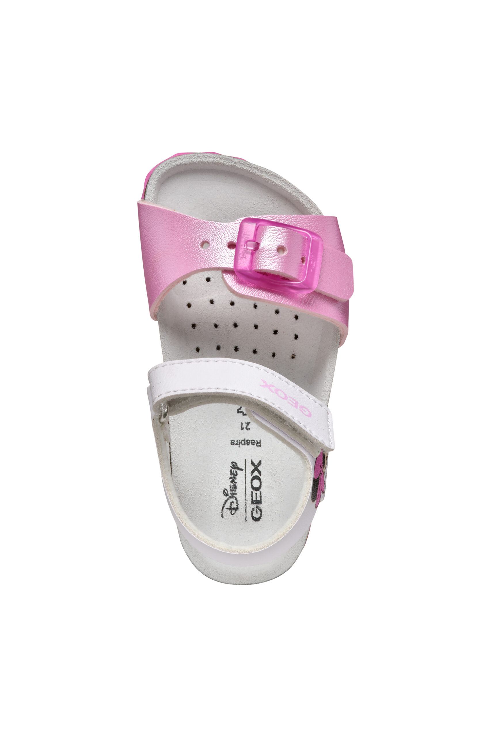 Geox B. S. Chalki Άσπρο Ροζ Πέδιλο για κορίτσι Geox B. S. Chalki Άσπρο Ροζ Πέδιλο για κορίτσι