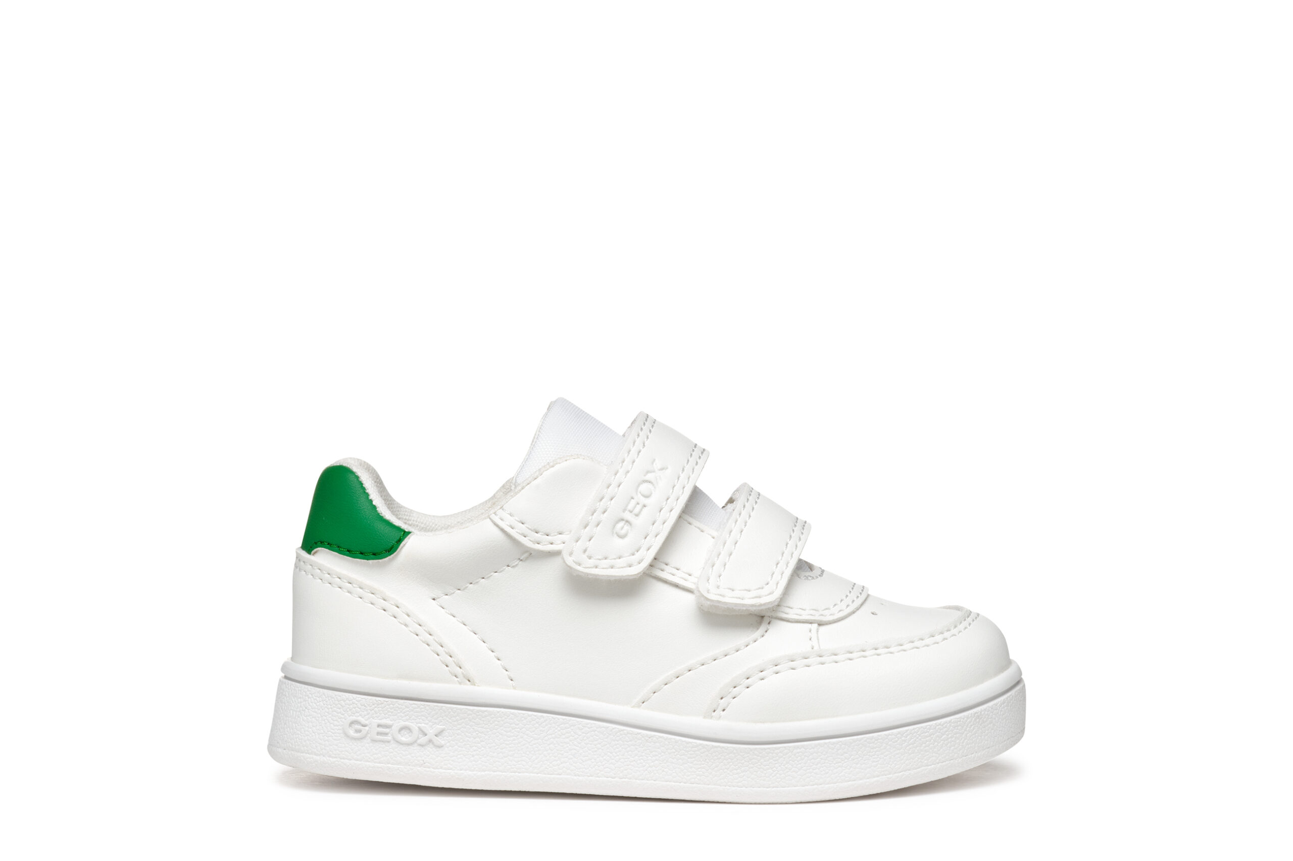 Geox B. Eclyper Άσπρο Πράσινο με αυτοκόλλητο Geox B. Eclyper Άσπρο Πράσινο με αυτοκόλλητο