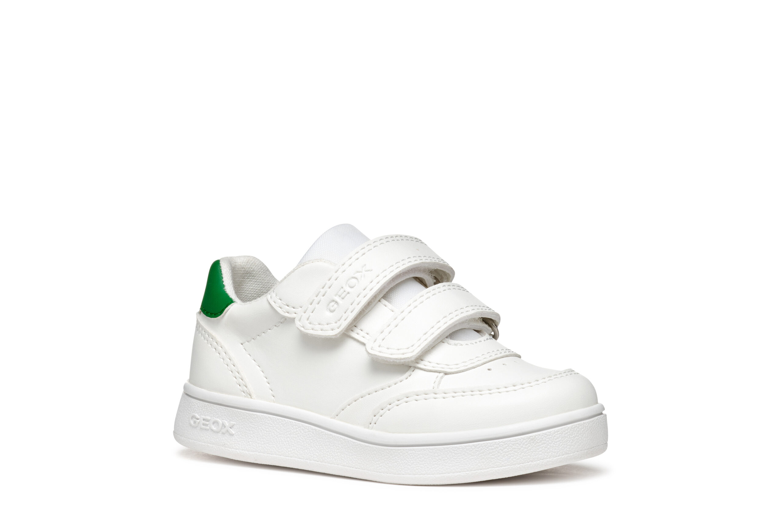 Geox B. Eclyper Άσπρο Πράσινο με αυτοκόλλητο Geox B. Eclyper Άσπρο Πράσινο με αυτοκόλλητο