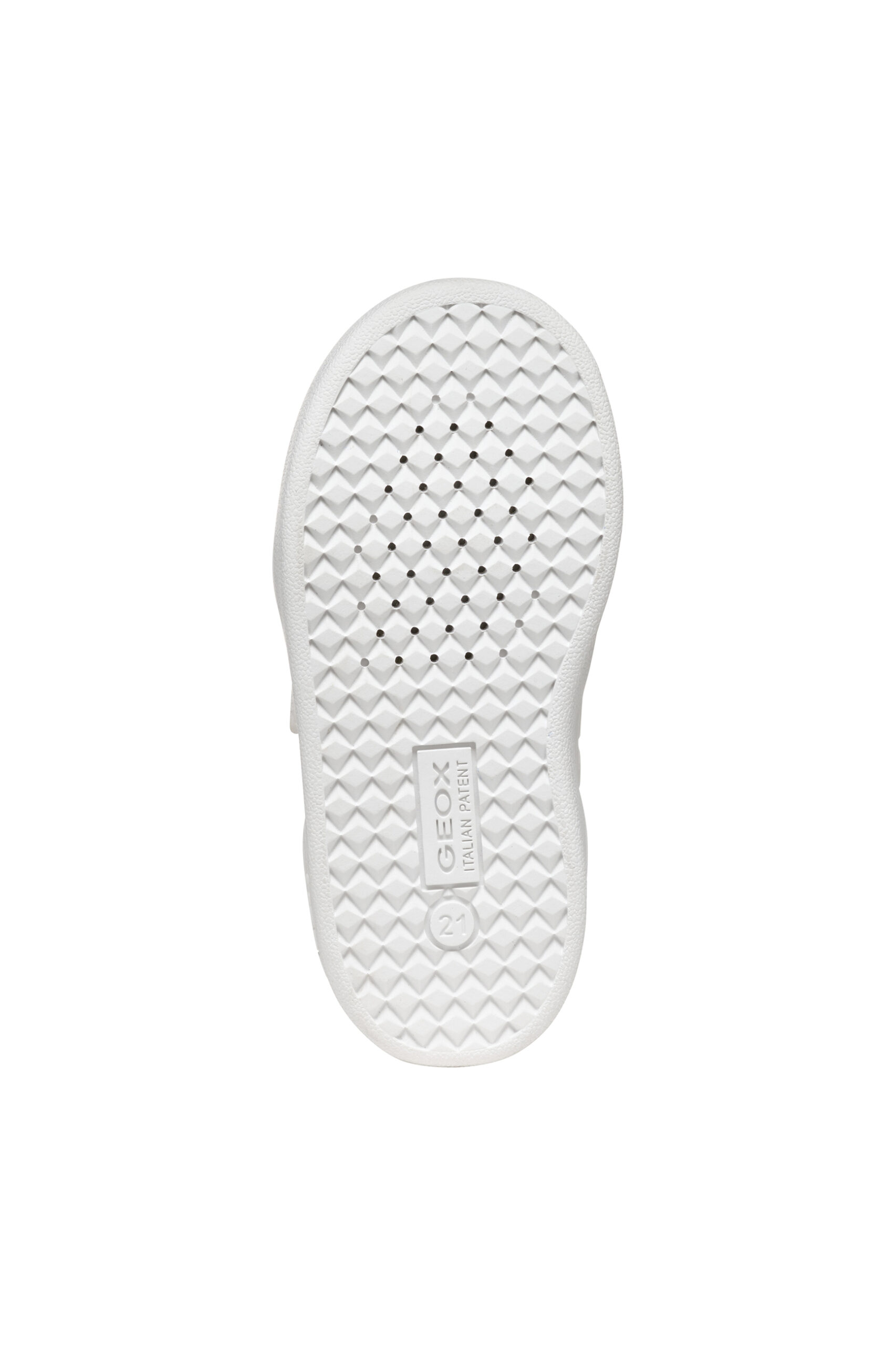 Geox B. Eclyper Άσπρο Πράσινο με αυτοκόλλητο Geox B. Eclyper Άσπρο Πράσινο με αυτοκόλλητο