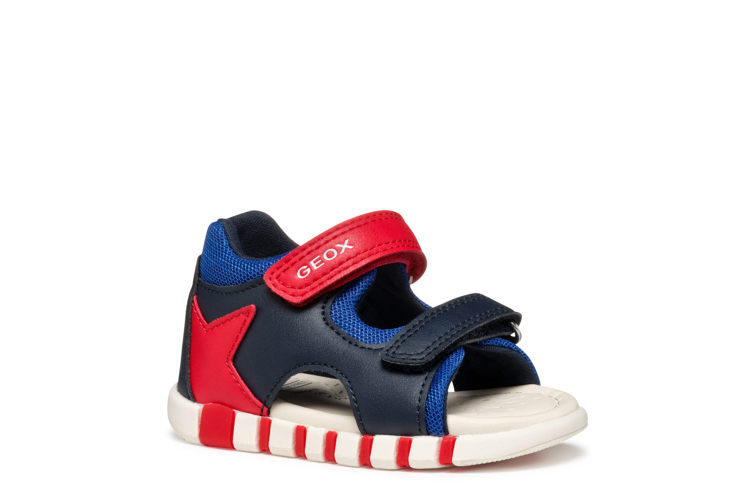 Geox B. Sandal Μπλε Κόκκινο Πέδιλο για αγόρι Geox B. Sandal Μπλε Κόκκινο Πέδιλο για αγόρι