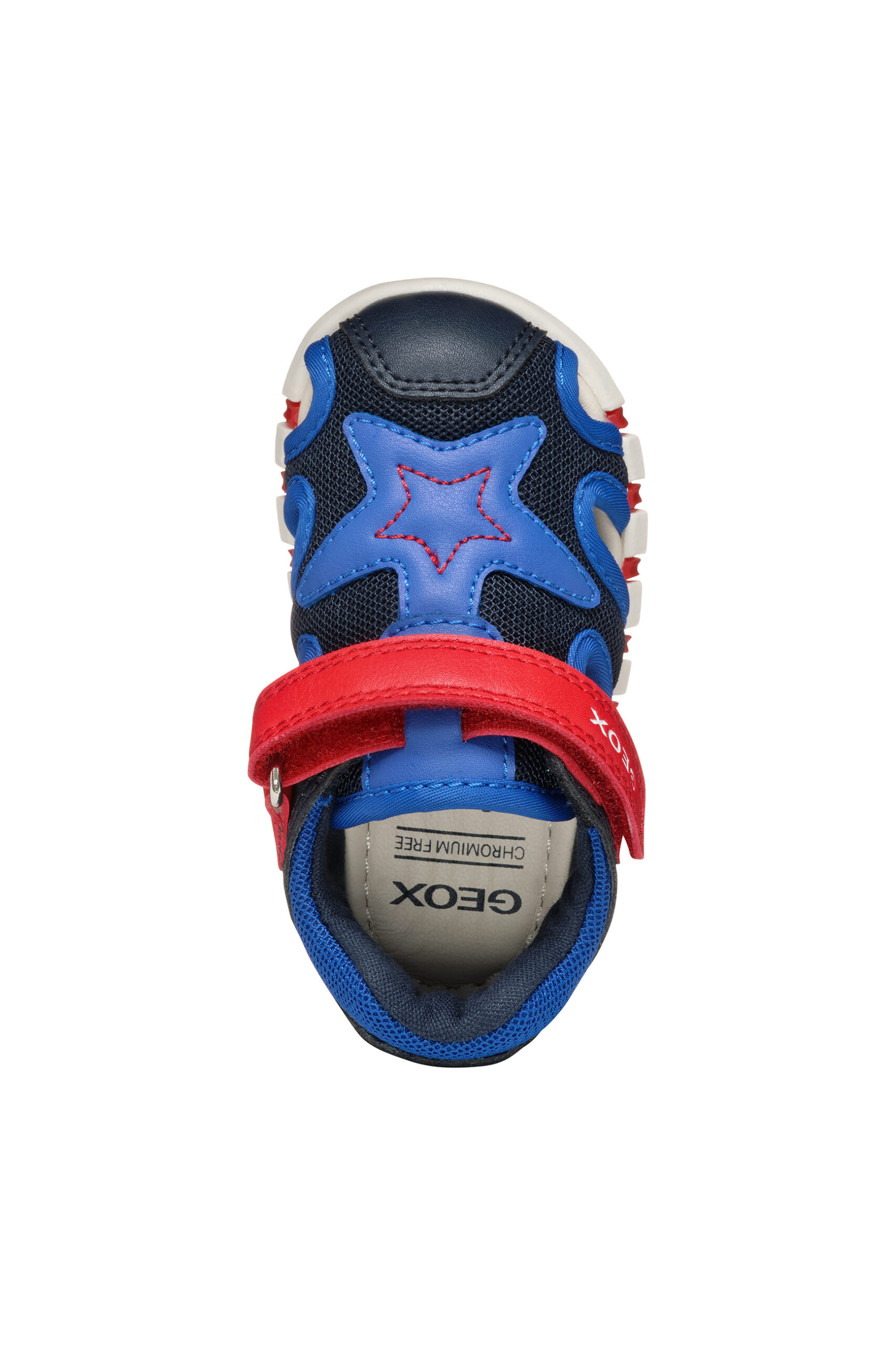 Geox B. Sandal Μπλε Κόκκινο Ημίκλειστο Πέδιλο για αγόρι Geox B. Sandal Μπλε Κόκκινο Ημίκλειστο Πέδιλο για αγόρι