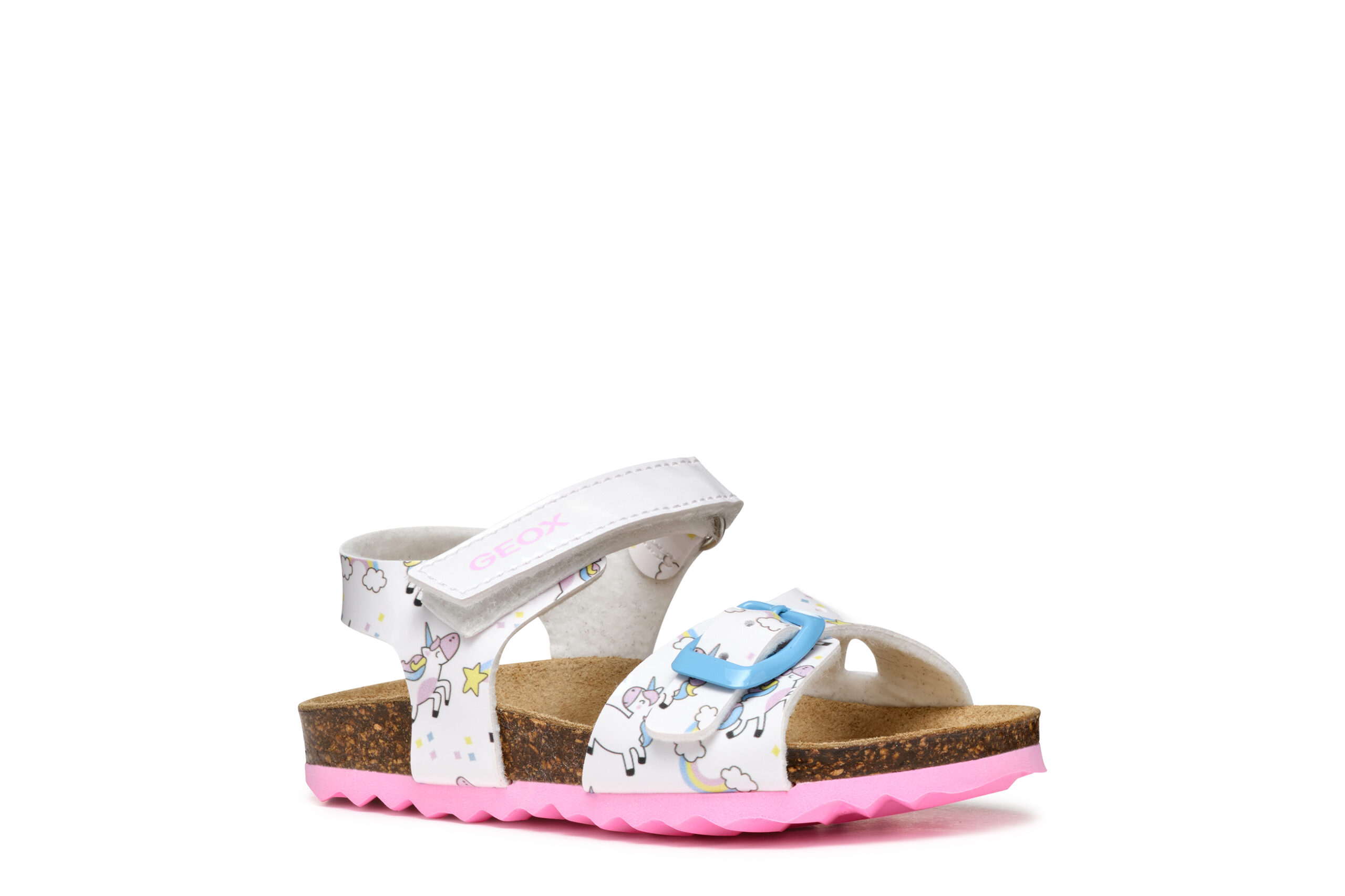 Geox B.S. Chalki Άσπρο Πέδιλο για κορίτσι Geox B.S. Chalki Άσπρο Πέδιλο για κορίτσι