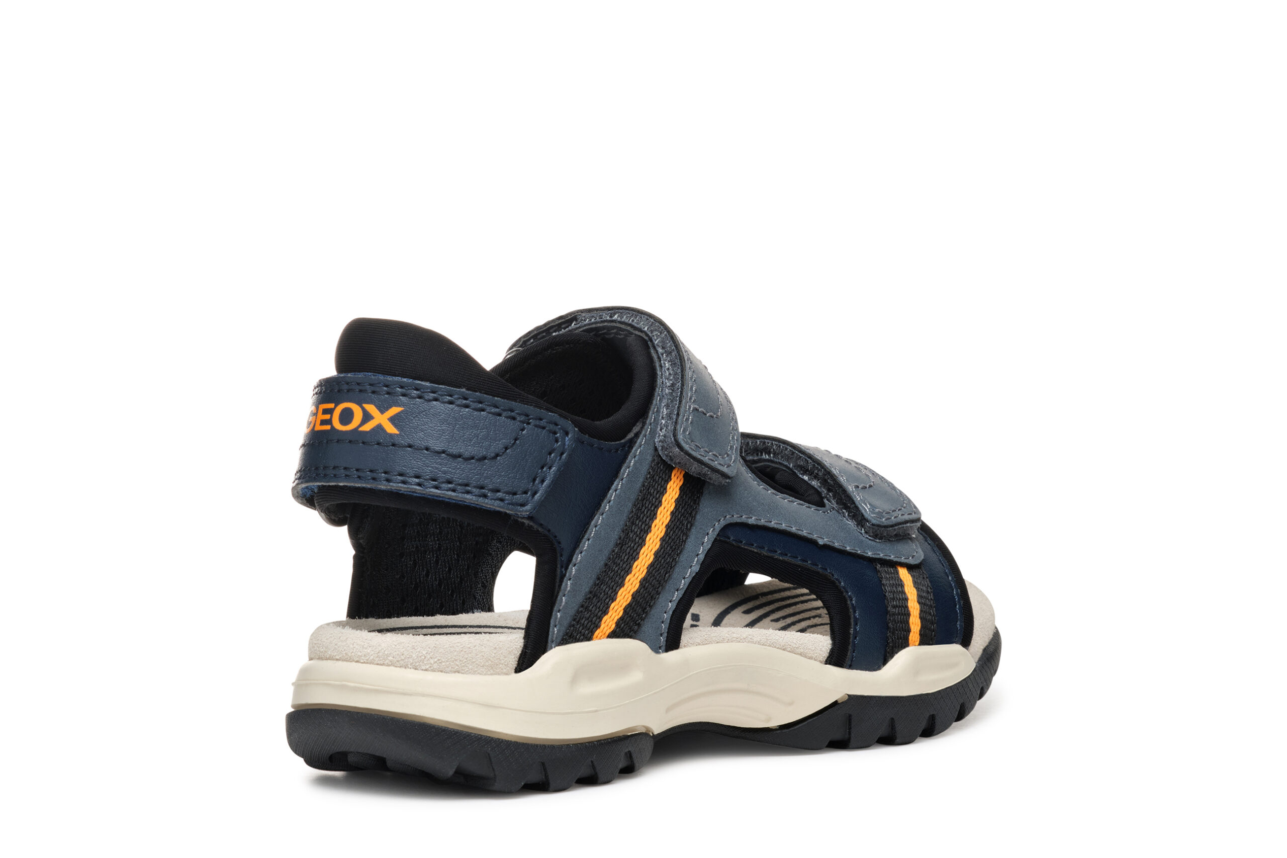 Geox J. Borealis Μπλε Πορτοκαλί Πέδιλο για αγόρι Geox J. Borealis Μπλε Πορτοκαλί Πέδιλο για αγόρι