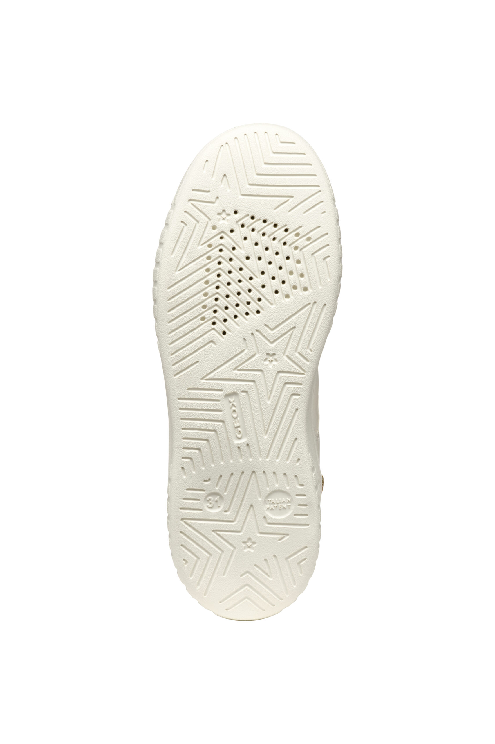 Geox J. Mikiroshi Άσπρο Ροζ με αυτοκόλλητο για κορίτσι Geox J. Mikiroshi Άσπρο Ροζ με αυτοκόλλητο για κορίτσι