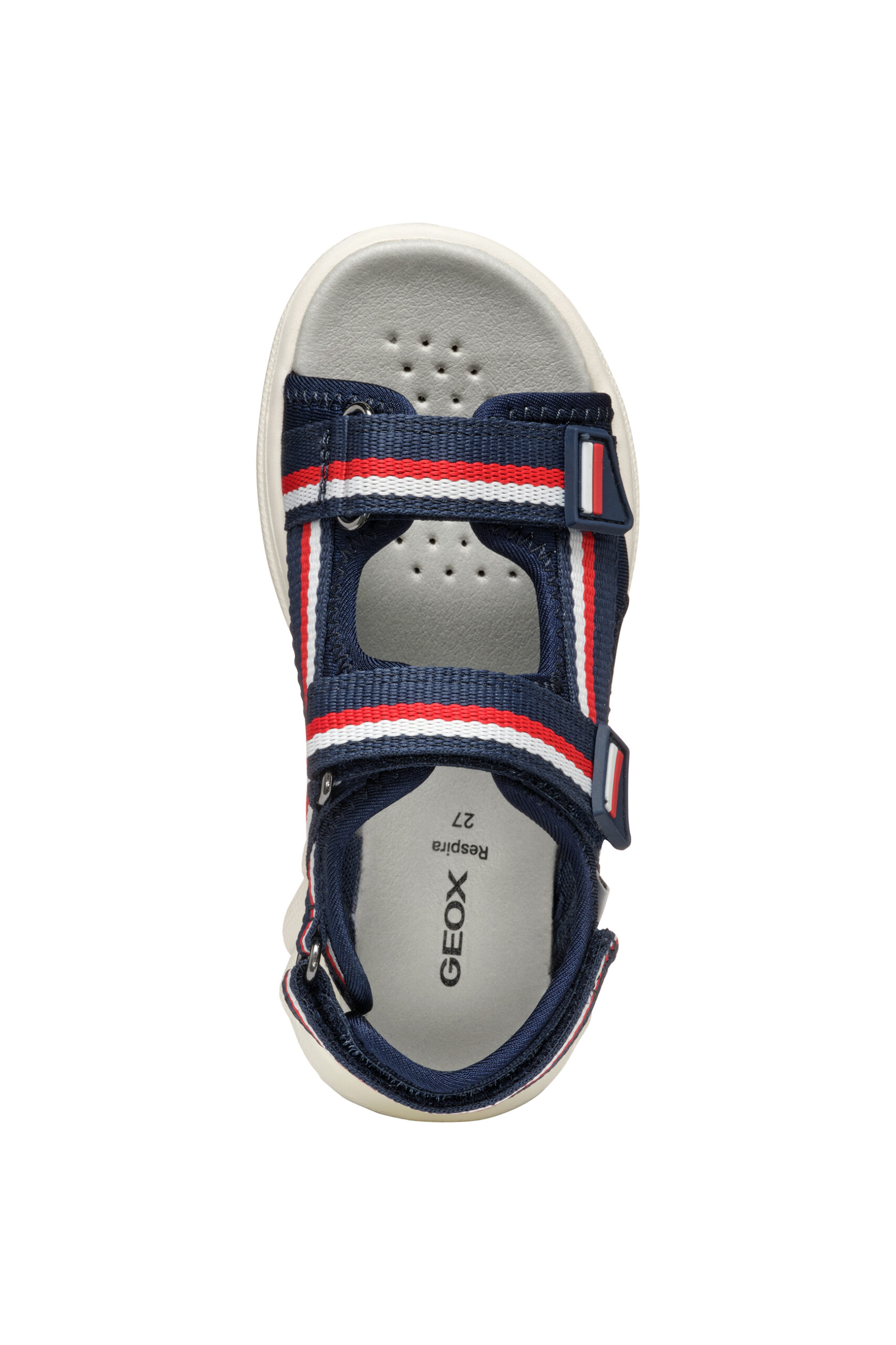 Geox J. Sandal Μπλε Κόκκινο Πέδιλο για αγόρι Geox J. Sandal Μπλε Κόκκινο Πέδιλο για αγόρι