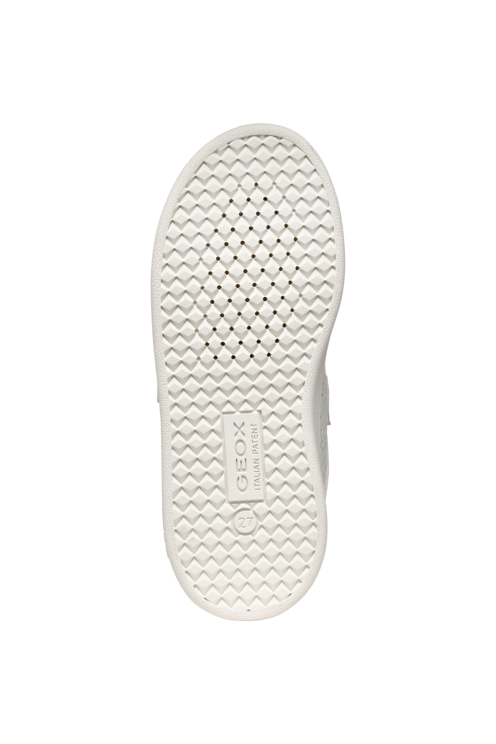 Geox J. Eclyper Άσπρο με αυτοκόλλητο Geox J. Eclyper Άσπρο με αυτοκόλλητο