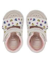 Geox B. Sandal Άσπρο Πολύχρωμο Πέδιλο για κορίτσι Geox B. Sandal Άσπρο Πολύχρωμο Πέδιλο για κορίτσι