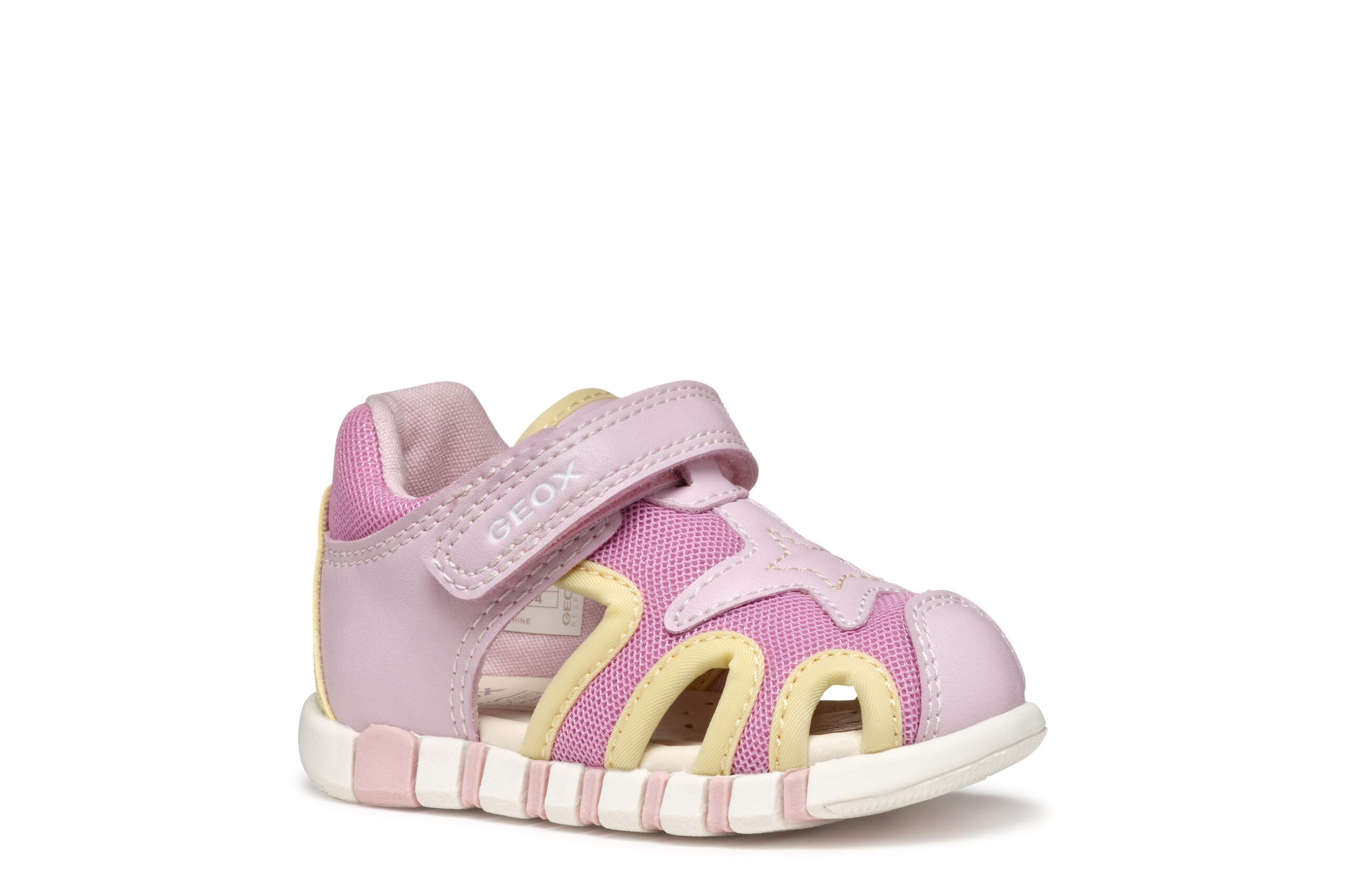 Geox B. Sandal Ροζ Ελαφρύ Κίτρινο Ημίκλειστο Πέδιλο για κορίτσι Geox B. Sandal Ροζ Ελαφρύ Κίτρινο Ημίκλειστο Πέδιλο για κορίτσι