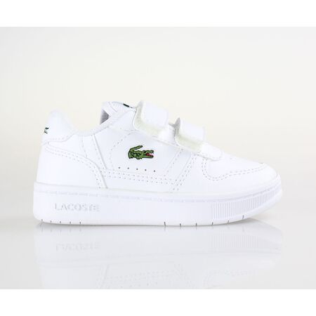 Lacoste T-clip άσπρο με δύο αυτοκόλλητα Lacoste T-clip άσπρο με δύο αυτοκόλλητα