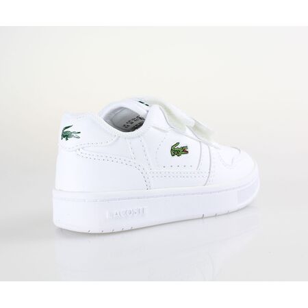 Lacoste T-clip άσπρο με δύο αυτοκόλλητα Lacoste T-clip άσπρο με δύο αυτοκόλλητα