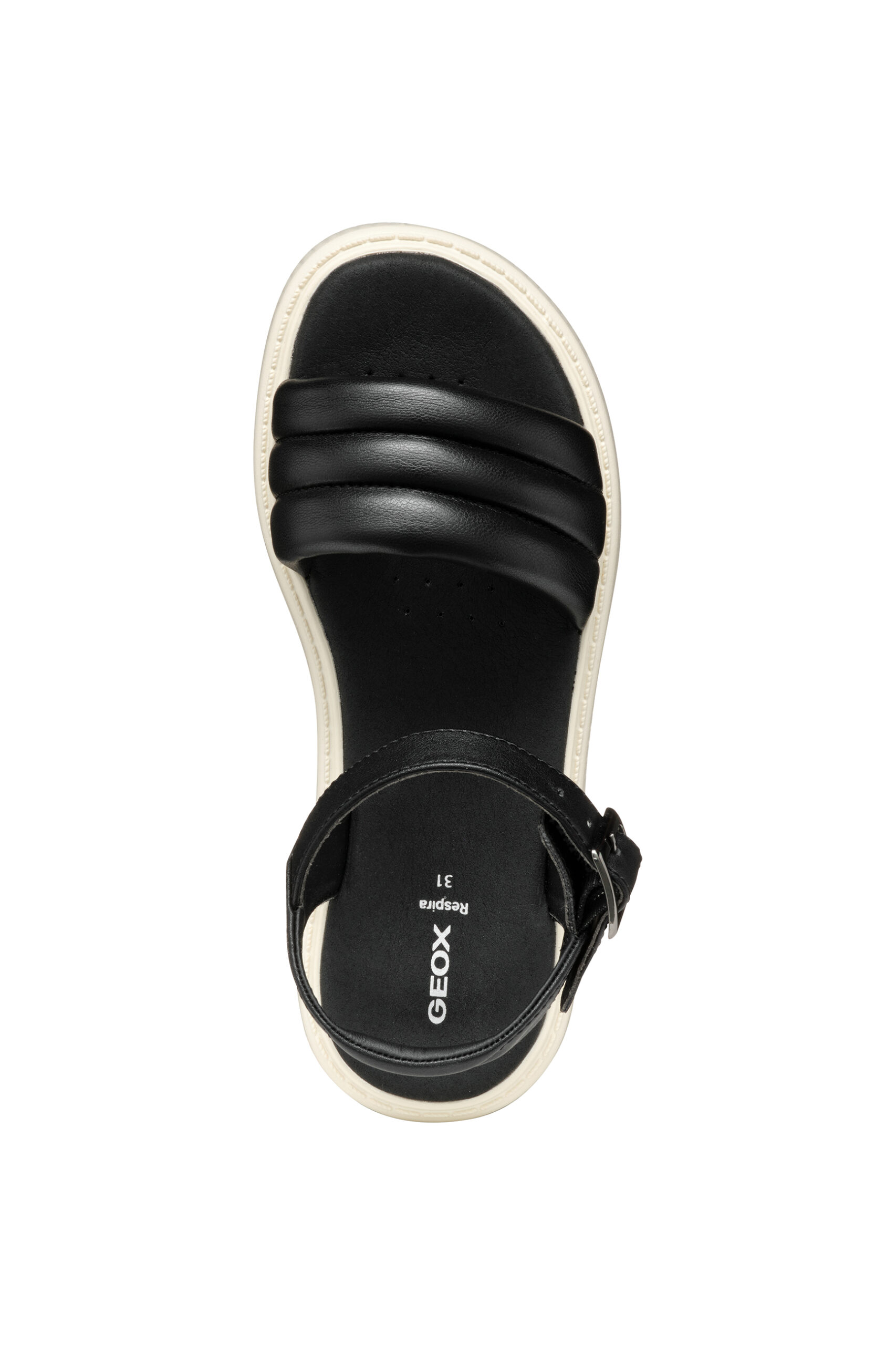 Geox J. Sandal Kodette Μαύρο Πέδιλο για κορίτσι Geox J. Sandal Kodette Μαύρο Πέδιλο για κορίτσι