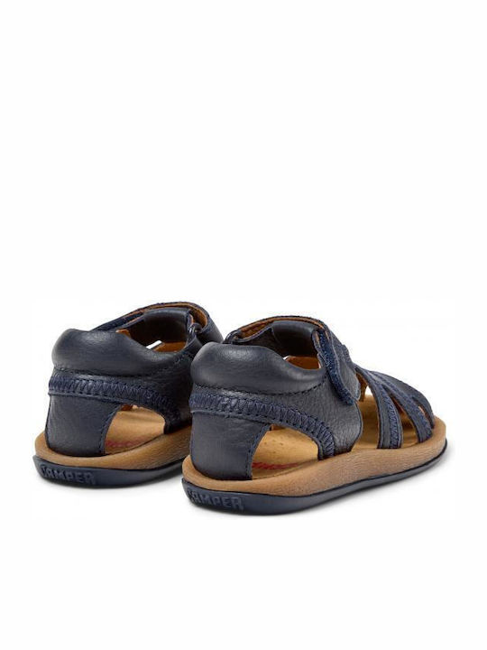 Camper Bicho μπλε ημίκλειστο πέδιλο για αγόρι Camper Bicho μπλε ημίκλειστο πέδιλο για αγόρι