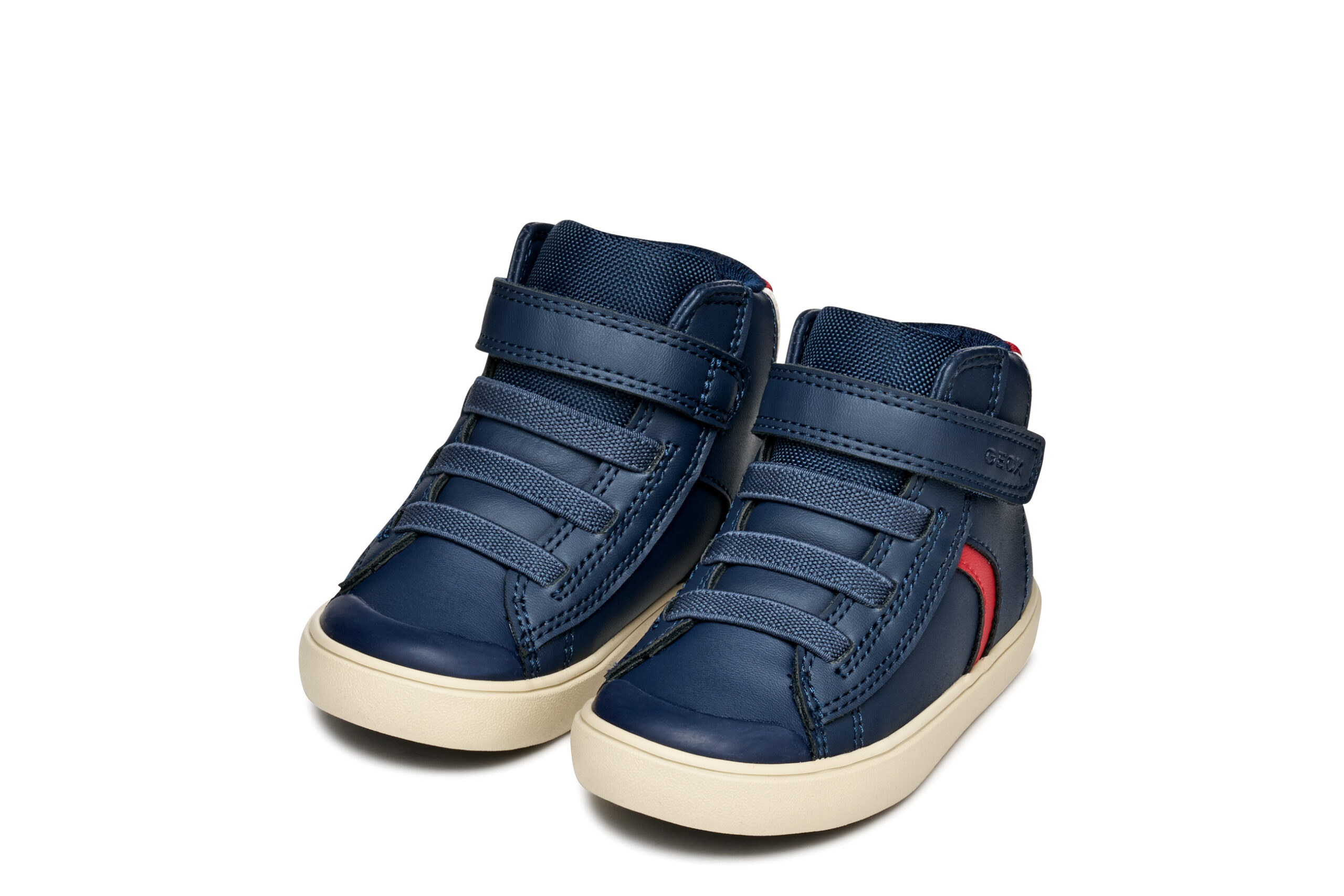 Geox B Gisli Μπλε μποτάκι με αυτοκόλλητο για αγόρι Geox B Gisli Μπλε μποτάκι με αυτοκόλλητο για αγόρι