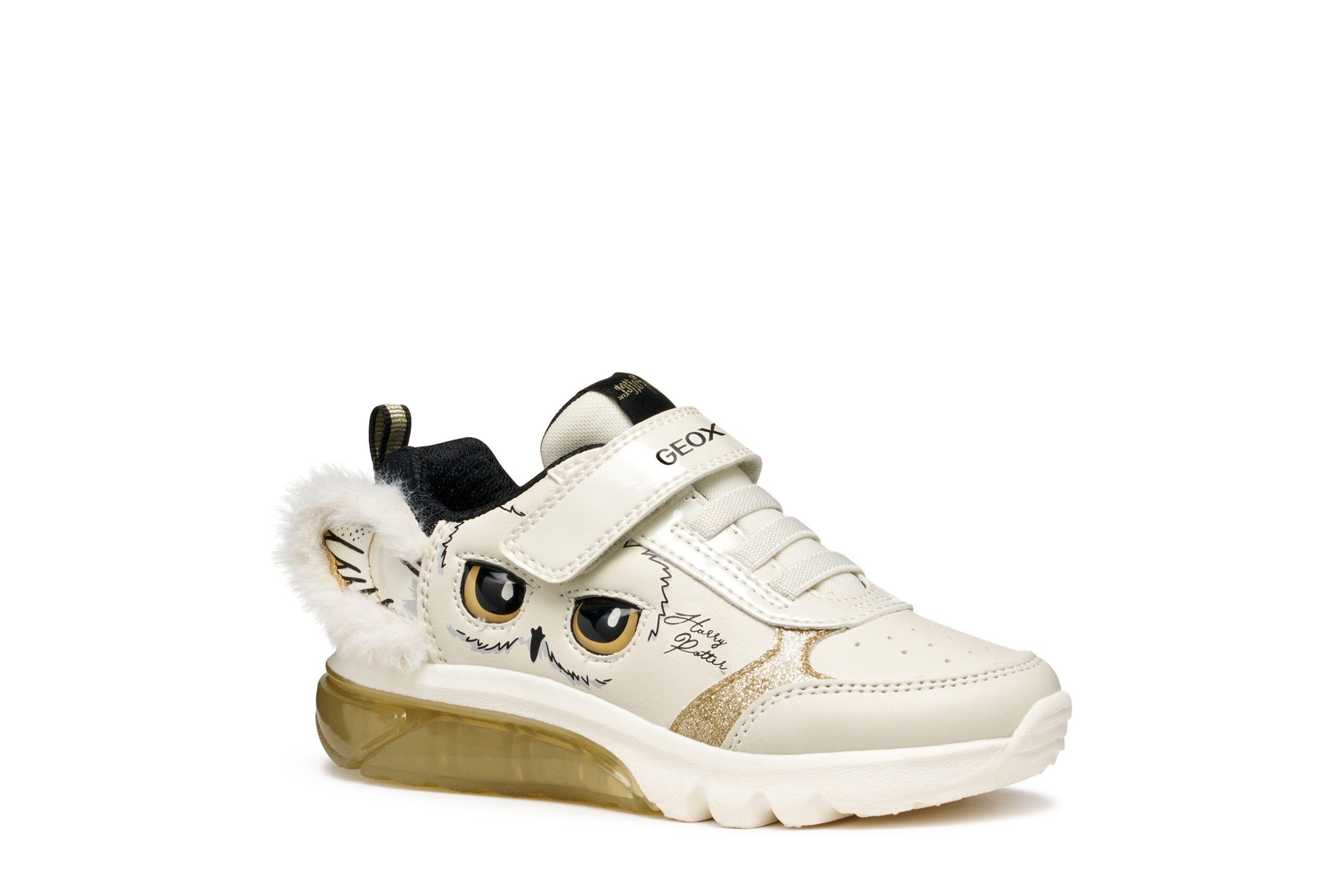 Geox J Ciberdron λευκό με αυτοκόλλητο και φωτάκια για κορίτσι Geox J Ciberdron λευκό με αυτοκόλλητο και φωτάκια για κορίτσι