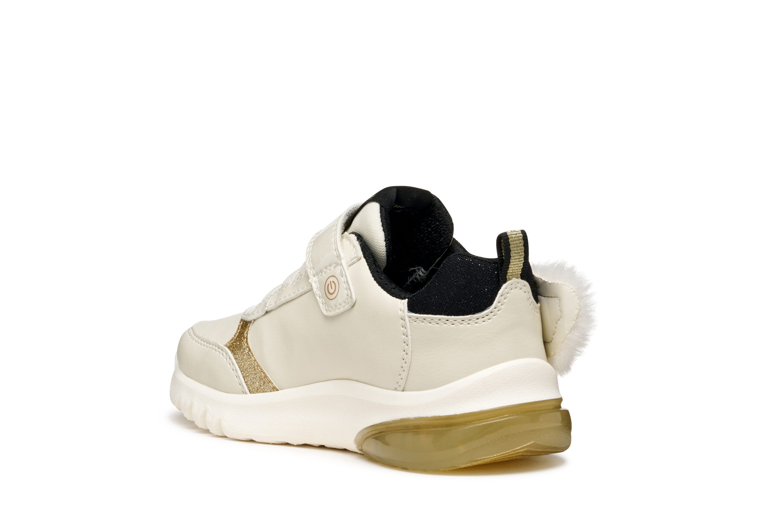 Geox J Ciberdron λευκό με αυτοκόλλητο και φωτάκια για κορίτσι Geox J Ciberdron λευκό με αυτοκόλλητο και φωτάκια για κορίτσι